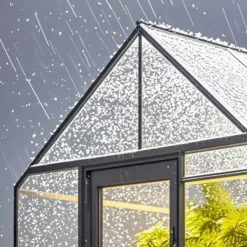 Polykarbonat växthuspaneler 15-pack, 2' x 4', takplåtar, hållbara och energieffektiva, perfekt för växthus och utomhusutrustning