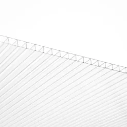 Polykarbonat växthuspaneler 12-pack, 2' x 4' x 0,24'', UV-skyddade för växthus, hållbara takplåtar, högkvalitativa växtskyddslösningar