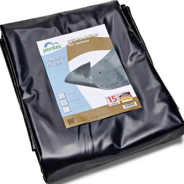 Pontec 90009 PVC-dammfolie (L x B) 6 m x 8 m 1 st