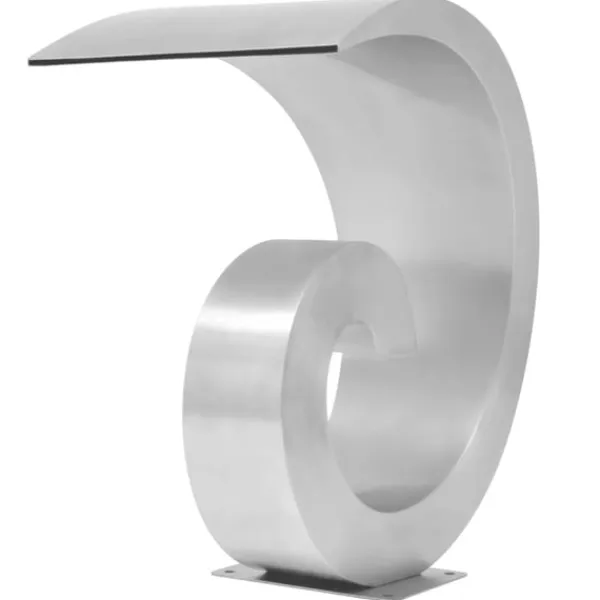 Best Poolfontän rostfritt stål 50x30x53 cm silver Fontäner & Dammar