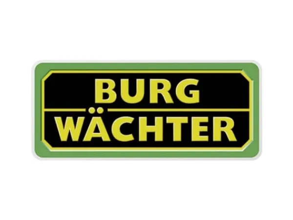 Postbox Burg Wächter SYLT 1883 W Stålplatta Vit Nyckellås