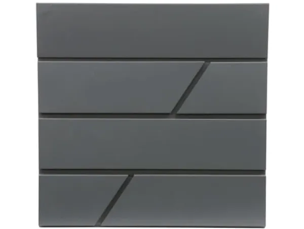 Online Postbox hushåll PW-612-6, grå, 10,5 cm x 37,1 cm x 36,2 cm Postlådor & Brevlådor
