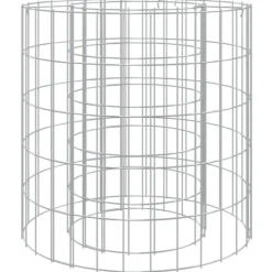 Hot Öppna spisar - Living Gabion för eldstad Ø 50 cm galvaniserat järn Öppna Spisar