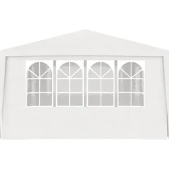 Professionellt partytält med väggar 4x6 m vit 90 g/m² - Partytält - Festtält - Home & Living
