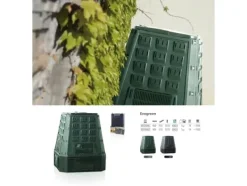 PROSPERPLAST KOMPOSTER 600L GRÖN