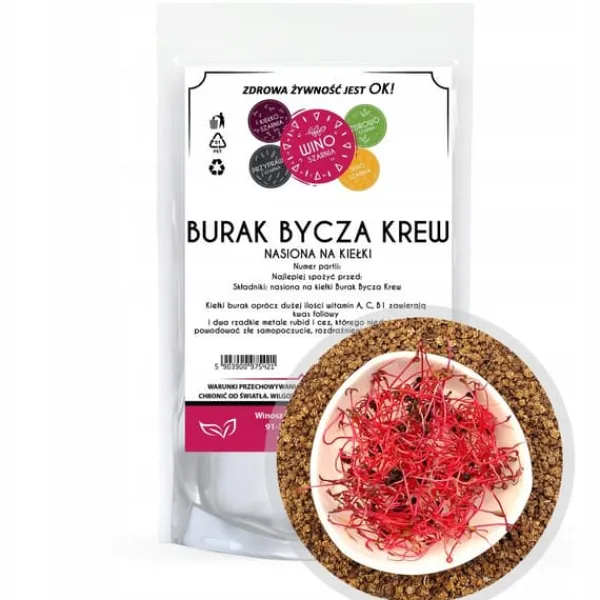 Clearance Rödbeta Bull's Blood 250g - frön för groning Fröer & Lökar