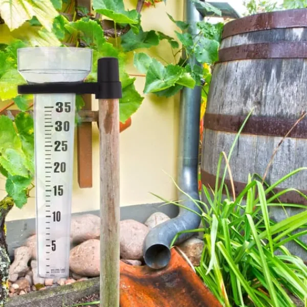 Clearance Regnmätarset, 24,5x10,5x8,5 cm, Svart Regnmätare