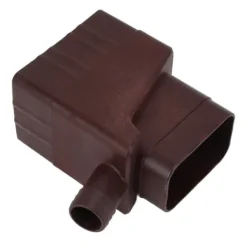 Regnvattenuppsamlingssystem UV-resistent stuprörsavledningskit - mörkbrun Regntunnor