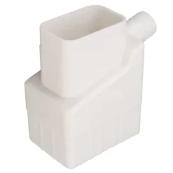 Sale Regnvattenuppsamlingssystem Professionellt UV-resistent stuprörsavledare för utomhusträdgård gräsmatta Vit Regntunnor