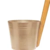 New Relax Saunakiulu, 5l, aluminium, champagne Bastu
