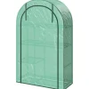 Best Rootz 4 -scen Mini -Greenhouse - Portable Plant House - Tomato Grower - UV Protection - 100 x 45 x 160 cm Växthus
