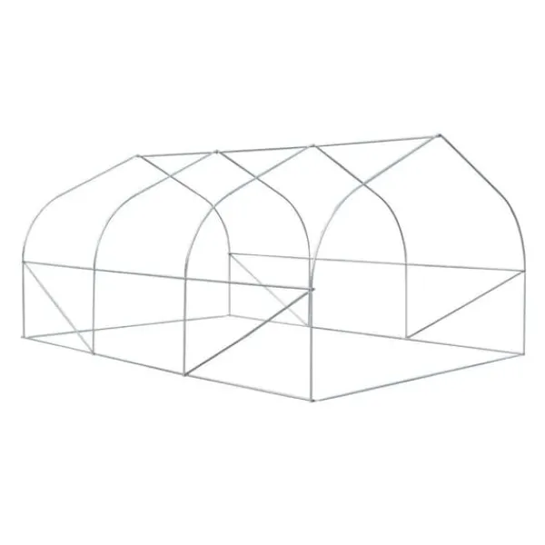 Rootz Folie Växthus - Grön - Järn, Pe - 177,16 cm x 118,11 cm x 78,74 cm