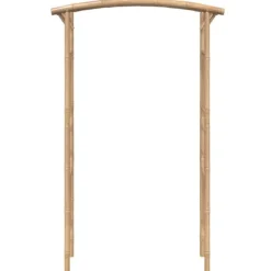 vidaXL Rosenbåge bambu 118x40x187 cm