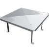Rostfritt stålkuvert skorstenslock 35 x 85 cm skorstenslock