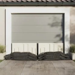 Best Sandsäckar 50 st mörkgrön 103x25 cm HDPE Beredskapsplaner