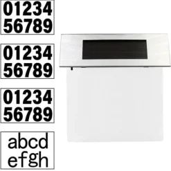 Outlet SOLAR HEM NUMMER TUTUMI GA1049B Adresskyltar & Husnummer