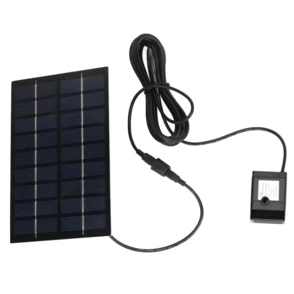 Online Solar Pond Pump Kit med Anti-Clogging Mesh - Enkel montering, 9V 1,8W, för trädgårdspooldekoration Fontäner & Dammar