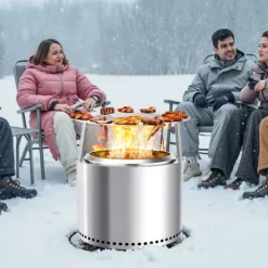 Solo-Spis Yukon 685.8mm, Eldstadsvärmeavvisare, Rostfritt Stål
