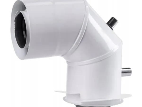 Discount SpiroFlex 80/110-80/125 adapter TWK vit Tillbehör Till Vedeldade Kaminer & Öppna Spisar