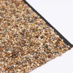 Best Stenfoder 4 m x 1 m bred För vattendragsbank Dammfoder Dammfoder Sandfärgad Fontäner & Dammar