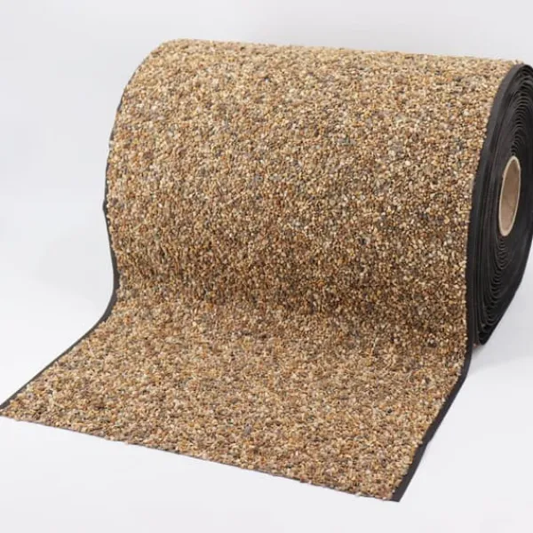Stenfoder 2 m x 0,4 m bred För Dammkant Vattendrag Dammfoder Damm Sandfärgad