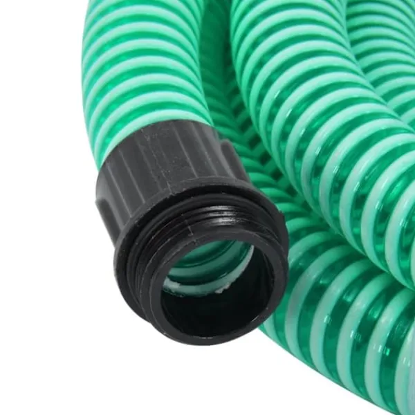 Sugslang med kopplingar mässing grön 1,1" 7 m PVC - Sugslang - Sugslangar - Home & Living Bevattning