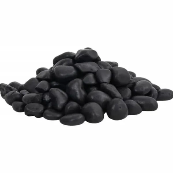 Discount Svarta stenar 10 kg 2-5 cm Trädgårdsstenar & Klivstenar