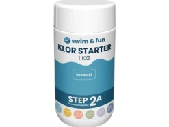 Swim&Fun Klor Starter Snabblösande Granulat - 1 kg - Steg 2A