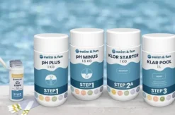 New Swim&Fun Pool Starter Set - Med klor Pool- & Spatillbehör
