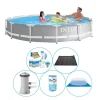 Online Swimming Pool Plus Tillbehör - 6-delad - Intex Prism Ram Rund 366x76 cm Pooler
