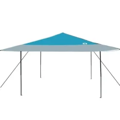 Tak Tält - Utomhuseventtält 400x400 cm i Oxford tyg | Färg: Blå | Höjd: 227/236/245 cm