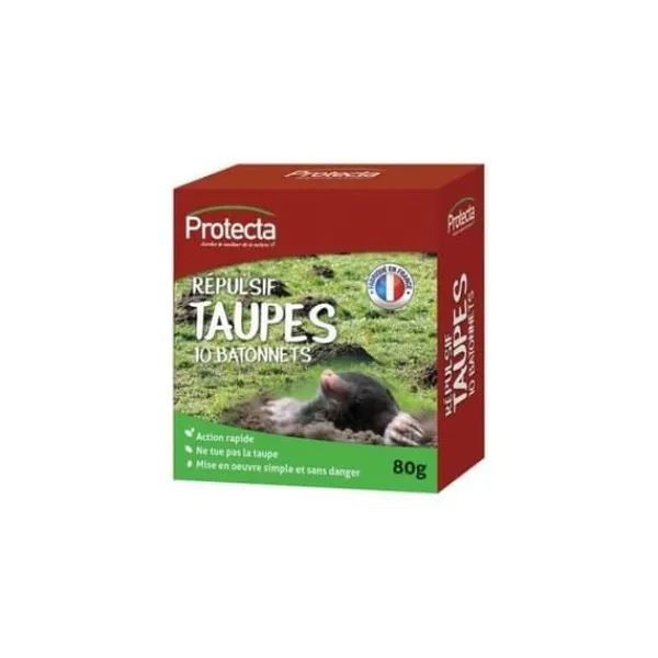 Outlet Taupes 10 avskräckande pinnar 80g Insektsmedel & Djuravvisande Medel