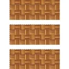 Hot Terrassplattor 30 x 30 cm akacia set om 30 Trädgårdsprydnader
