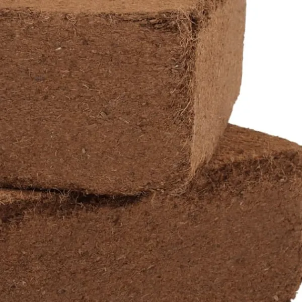 The Living Store Block i kokosfiber 5 st 5 kg vardera 25 kg totalt - Jord och sand