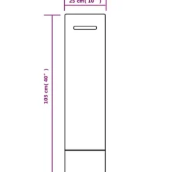 The Living Store Sandsäckar 100 st mörkgrön 103x25 cm HDPE - Industrilager