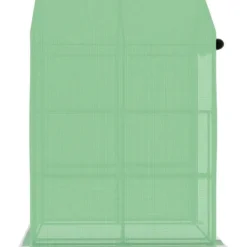 Hot The Living Store Växthus med hyllor stål 143x143x195 cm - Växthus Växthus
