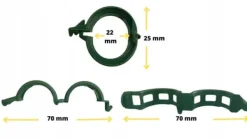 Outlet TOMATKLÄMPAR 1000 st Krukor & Växtbehållare