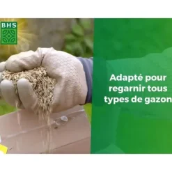 Online Torr Ground Replenishment Lawn - BHS - 1kg | 40 m² | Stark och hållbar, med utmärkt hållbarhet och tolerans mot tramp. Jord & Sand