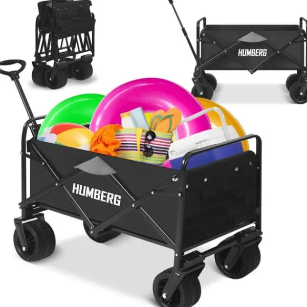 Humberg Transportvagn, hopfällbar 100l HM-512