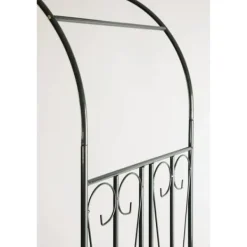 Clearance Trädgårdsbåge - CLP - Båge för rosor - Metall - 270 cm - Grön - Markfäste Valvbågar, Spaljéer, Bersåer & Pergolor