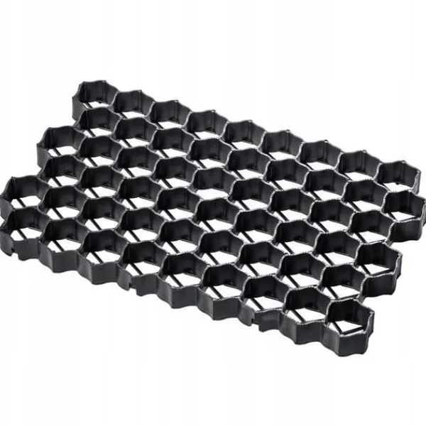 Sale Trädgårdsgrill, LDPE-polyeten, 60x40x4 cm, Lastkapacitet 1000 ton/m², Hög flexibilitet, Väderbeständig Trädgårdsprydnader