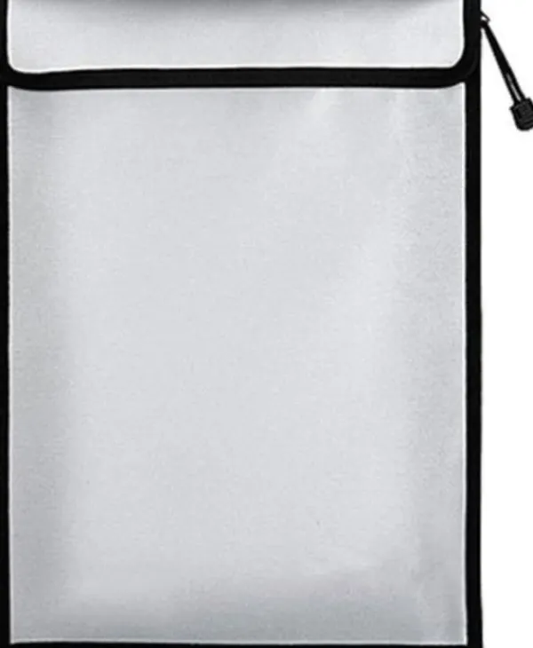 Uppgraderad brandsäker dokumentväska med dubbla fickor (2000℉) 28*38 cm, vattentät och brandsäker kontantväska med dragkedja, förvaringsväska för vik | CDON