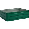 New Upphöjd odlcmgsbädd, 100x80x30 cm, Mörkgrön Planteringsbänkar