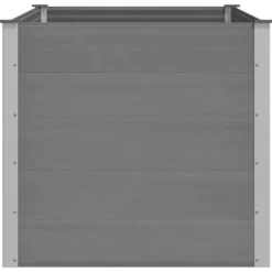 Outlet Upphöjd odlingslåda i WPC - Hållbar och modern design | Färg: Grå | Storlek: 150x100x91 cm Planteringsbänkar