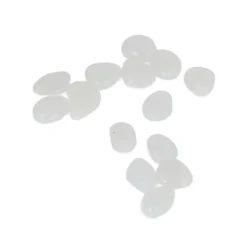 New Utomhus självlysande stenar Färgglada fluorescerande självlysande småsten för mörk trädgård Gårdväg Trädgårdsleder 200 / väska Vit Trädgårdsstenar & Klivstenar
