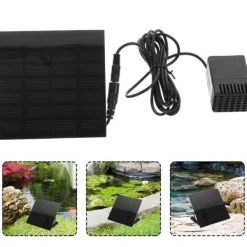 Vattenfontän med solceller och 4 sprinklerhuvuden（11cm）