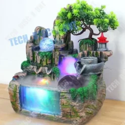 Online Vattentank - TECH DISCOUNT - TD® - 30x20x30 cm - LED-belysning - Energisparande Fontäner & Dammar