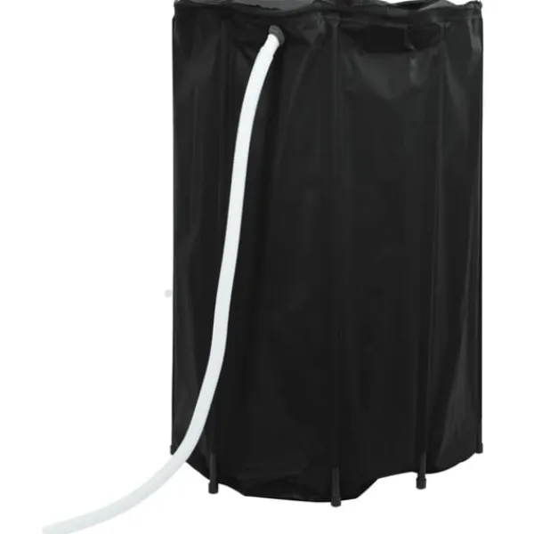 vidaXL Vattentank med kran vikbar 1000 L PVC