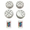 Discount Vattentäta RGB LED-lampor för pool 4-pack med fjärrkontroll Pool- & Spatillbehör