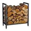 Outlet Vedförvaring, 62,5x65x30,5 cm Tillbehör Till Vedeldade Kaminer & Öppna Spisar